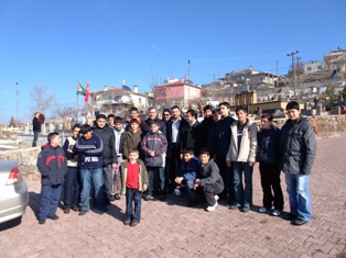 Şehit Furkan'a anlamlı ziyaret