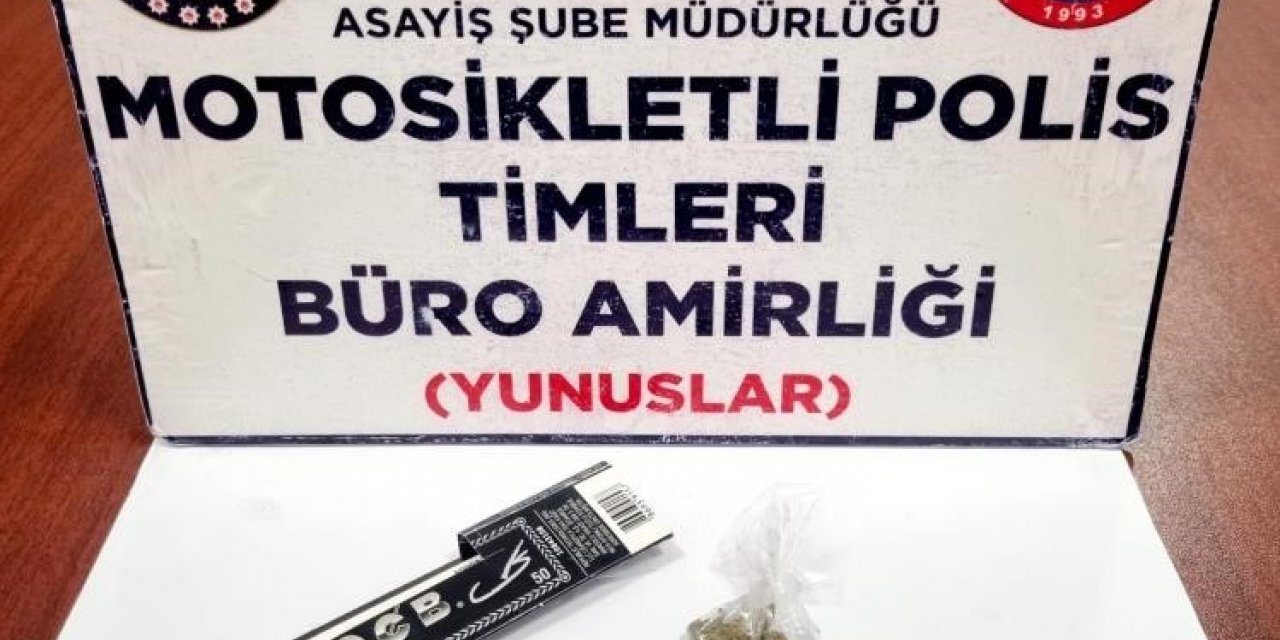 Yunus Timleri bir araçta uyuşturucu ele geçirildi