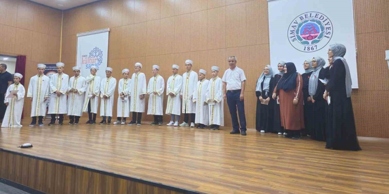 Simav’da Hafızlık İcazet töreni