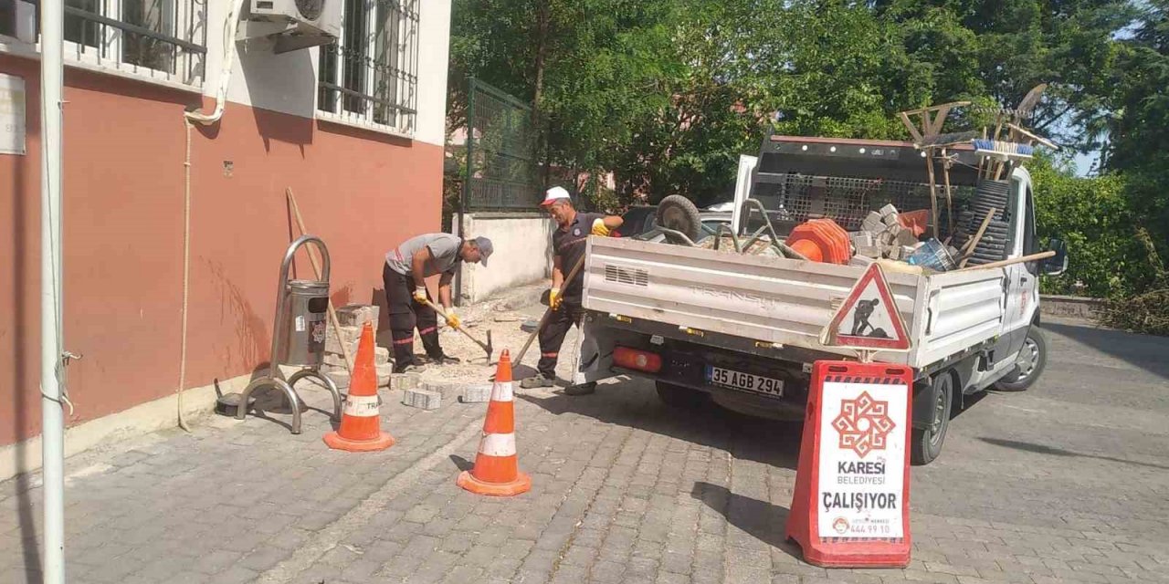 Karesi’de sonbahar hazırlığı