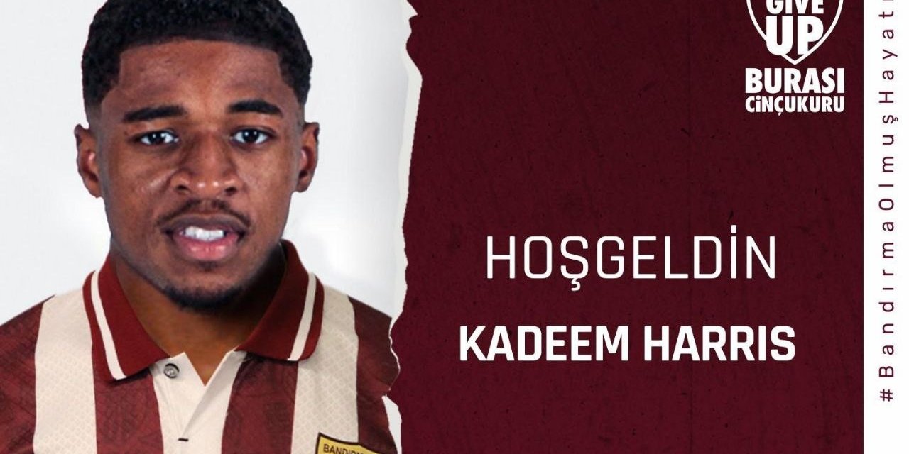 Bandırmaspor, Kadeem Harris’i transfer etti