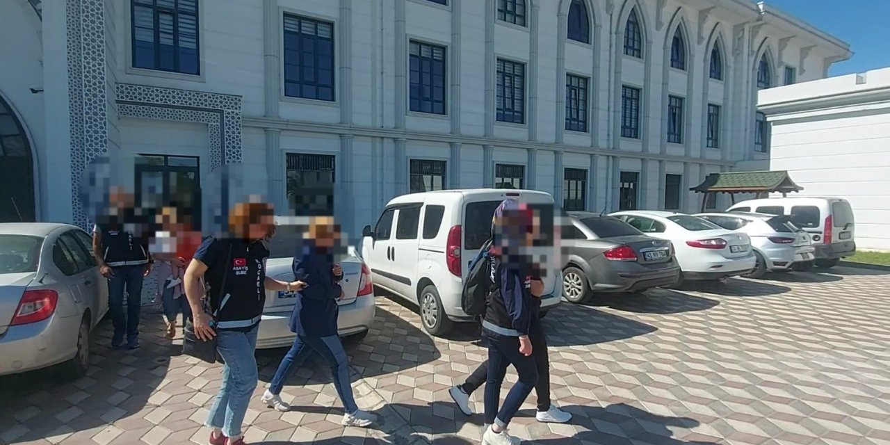 Tanınmamak için kullandıkları yöntem işe yaramadı: Hırsızlık çetesi suçüstü yakalandı