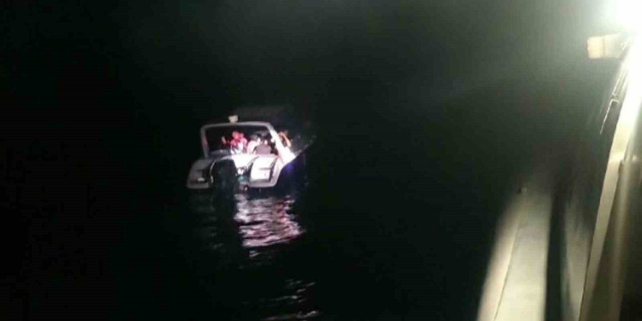 Datça’da 11 düzensiz göçmen kurtarıldı