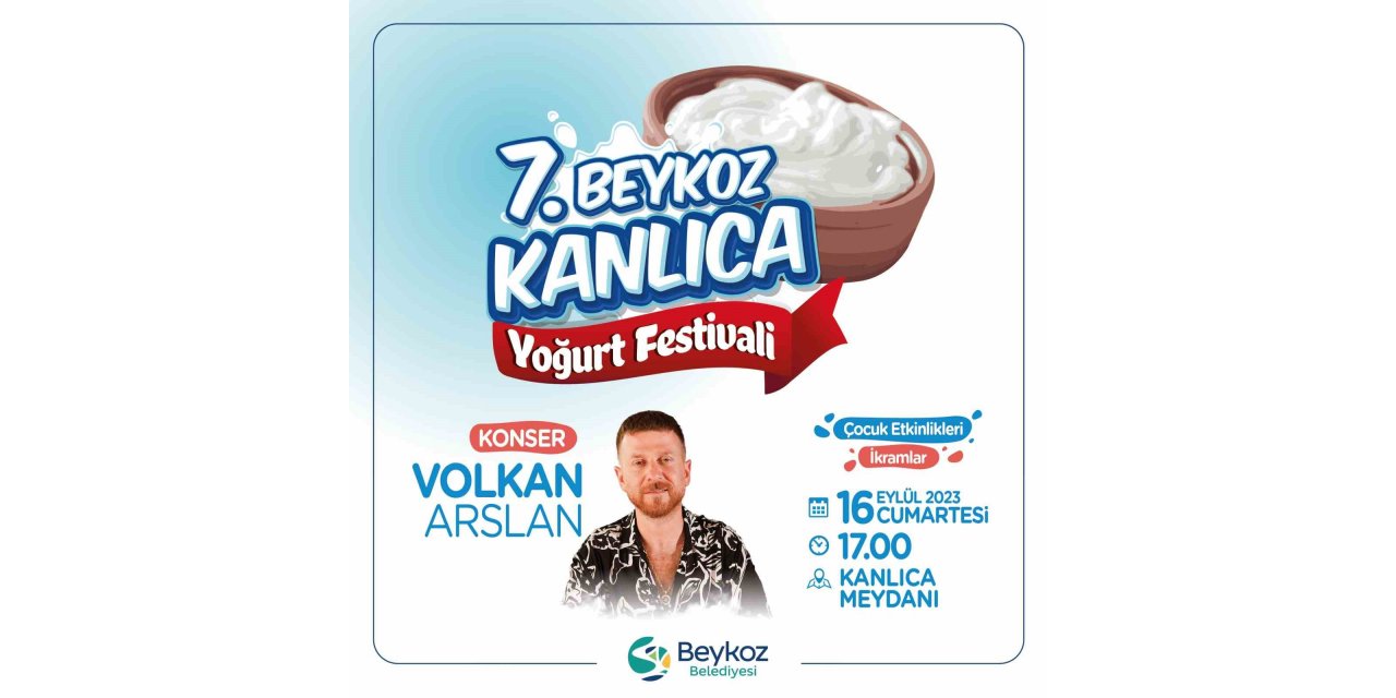 Boğaz’da bir lezzet klasiği: “7. beykoz kanlıca yoğurt festivali” başlıyor