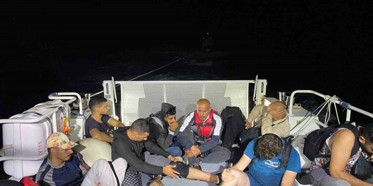 Bodrum’da 44 düzensiz göçmen kurtarıldı