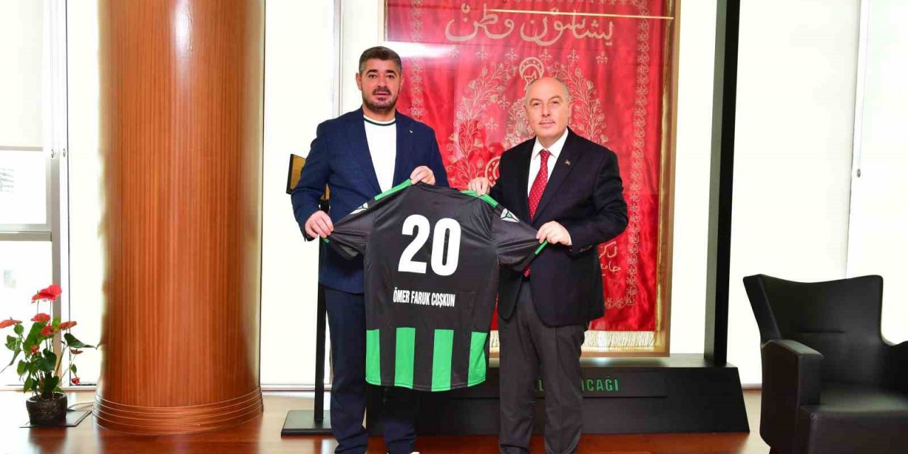 Denizlispor yönetimi Vali Coşkun’la buluştu