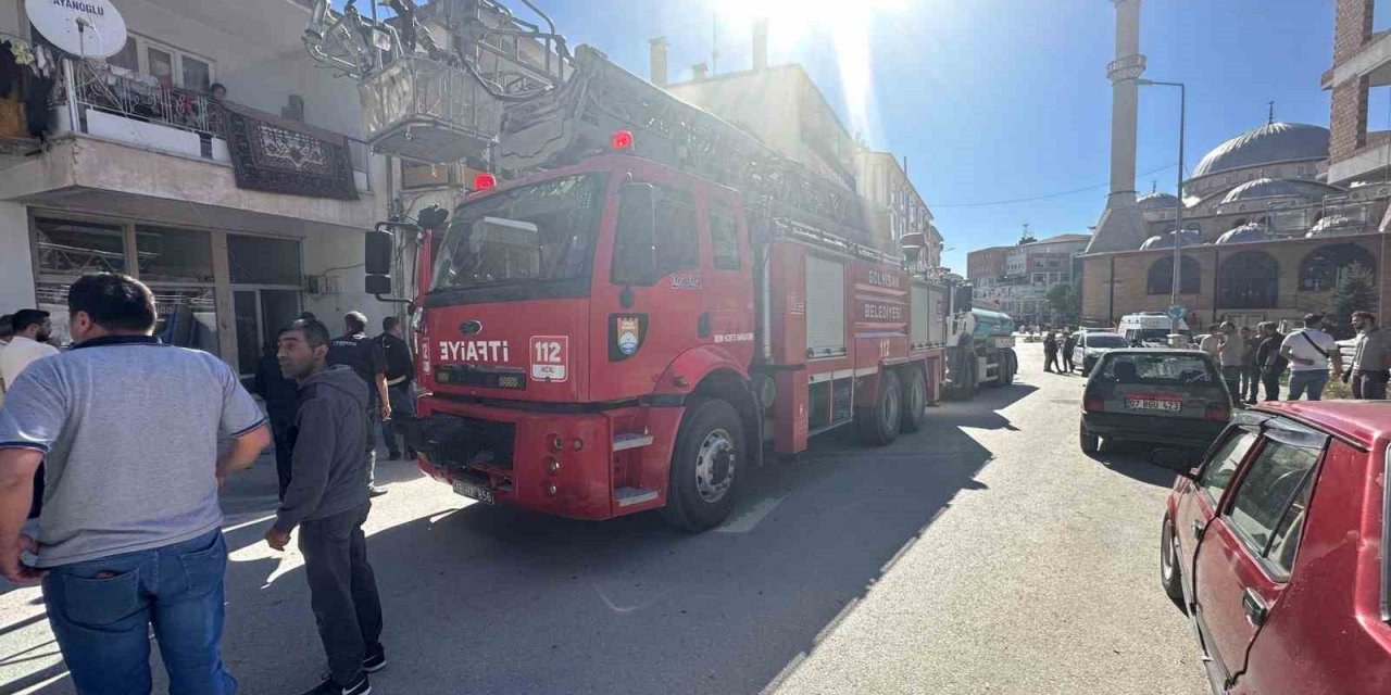 Burdur’da iş yerinde çıkan yangın maddi hasara neden oldu
