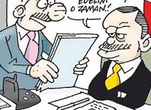 Hürriyet'ten 'F TİPİ' karikatür