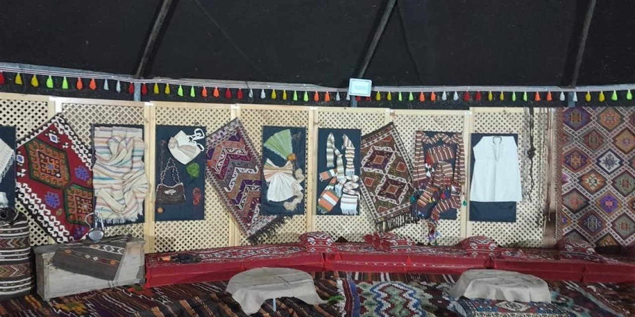 742. Ertuğrul Gazi’yi Anma ve Yörük Şenlikleri’nde Alanya yörük çadırı tanıtıldı