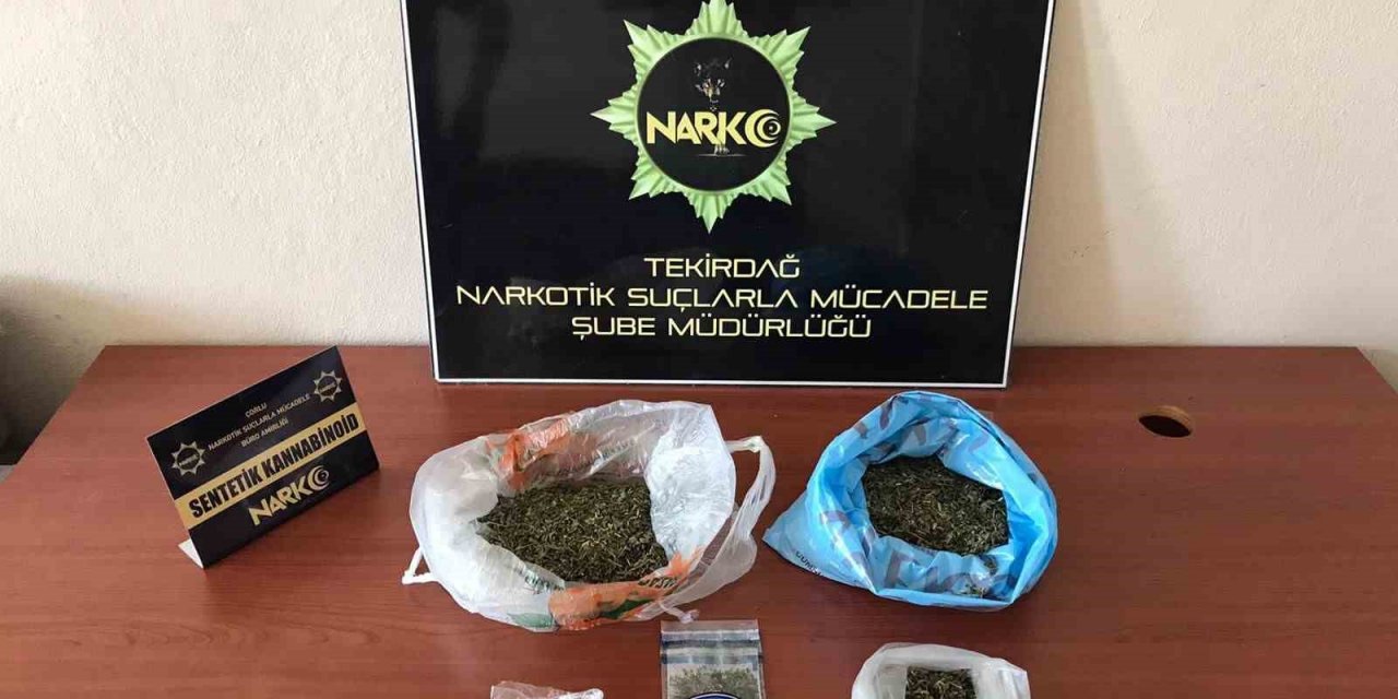 Tekirdağ’ın 2 ilçesinde uyuşturucuya dev operasyon