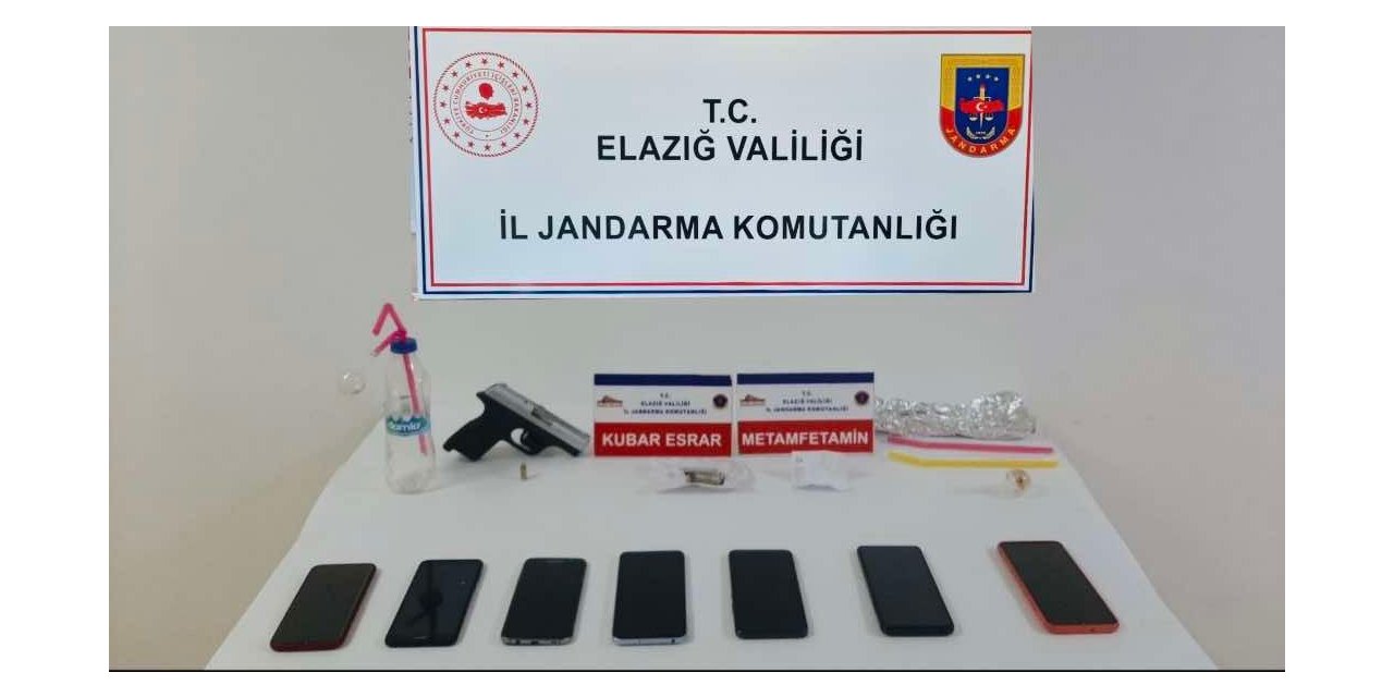 Elazığ’da uyuşturucu operasyonu: 6 gözaltı