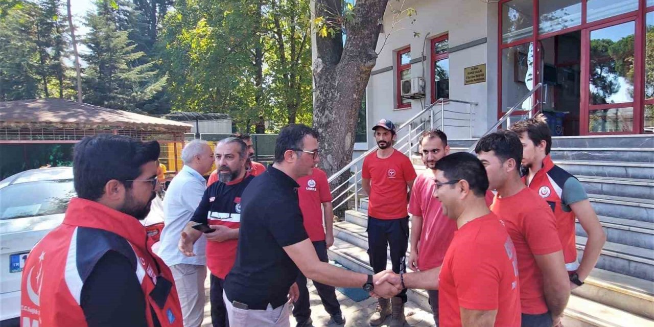 Bursa UMKE sel felaketinin yaralarını saracak