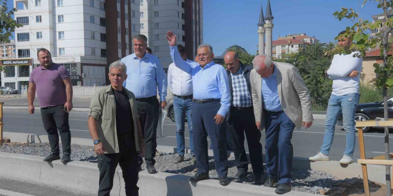 Başkan Büyükkılıç, 60 Milyon TL’lik yolda incelemelerde bulundu