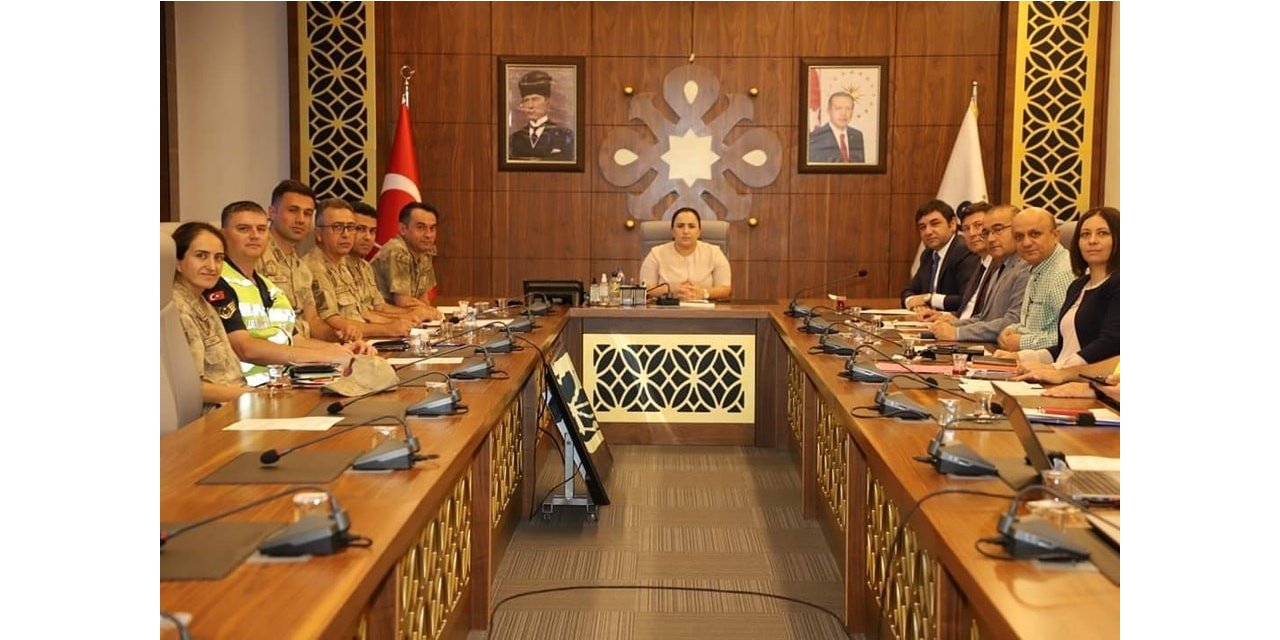 Cizre’de okul güvenliği toplantısı yapıldı