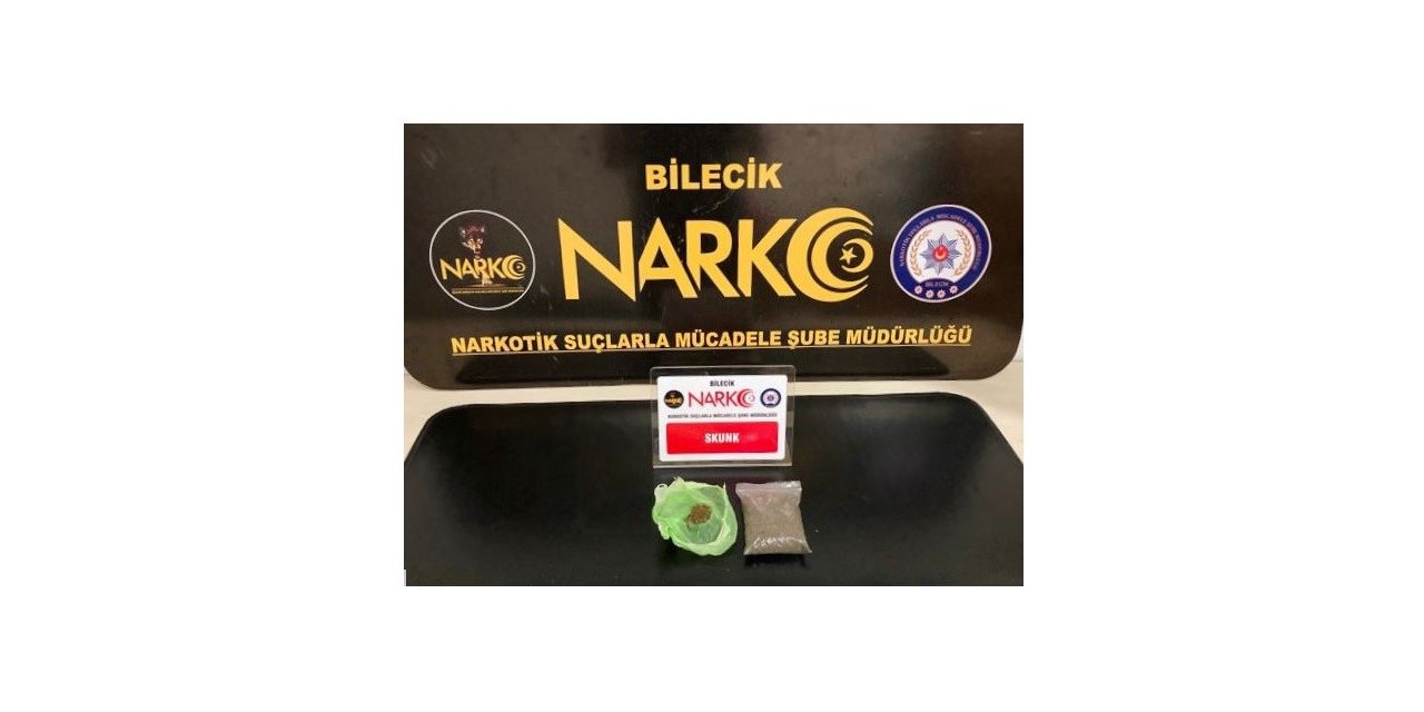 Bilecik’te 5 ayrı noktaya düzenlenen uyuşturucu operasyonunda yakalanan 2 kişi tutuklandı