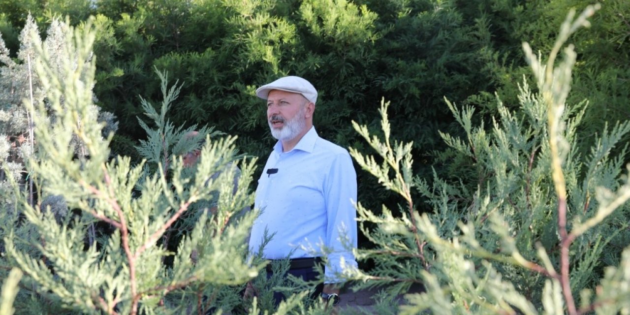 Başkan Çolakbayrakdar: "Yeşil ve daha yeşil bir Kayseri için çalışıyoruz"