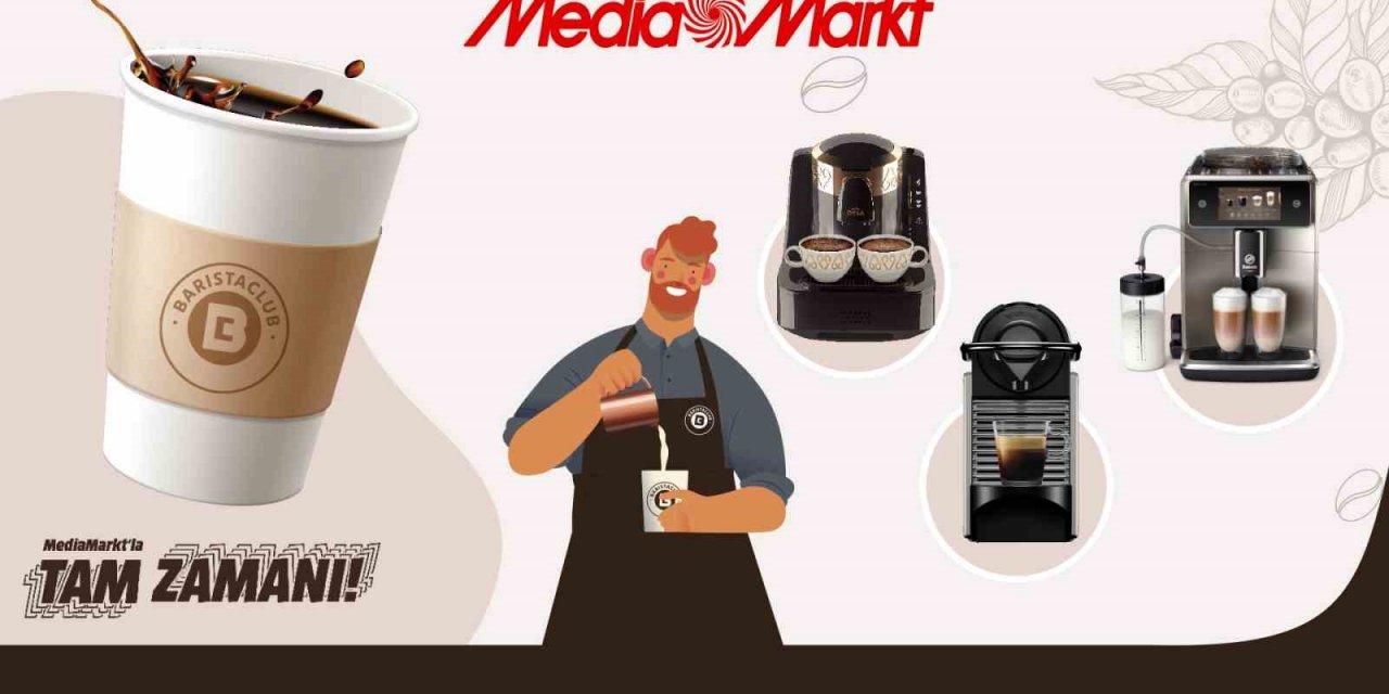 MediaMarkt, kahve tutkunlarını ağırlayacak