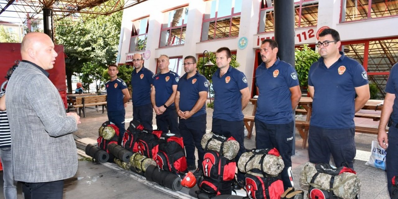 Manisa Büyükşehir İtfaiyesi Libya’nın yardımına koştu