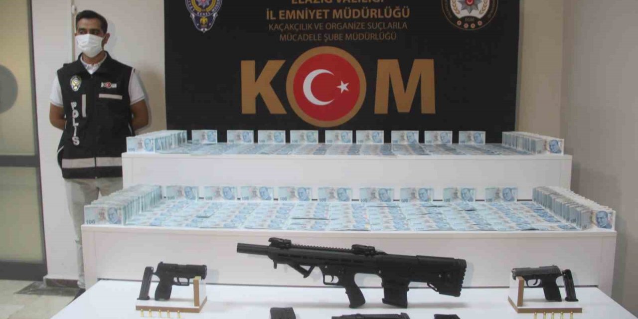Elazığ’da sahte para ve silah ticaretine yönelik operasyon: 6  gözaltı