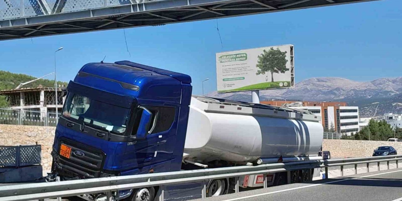 Şoför uyudu, faciadan dönüldü