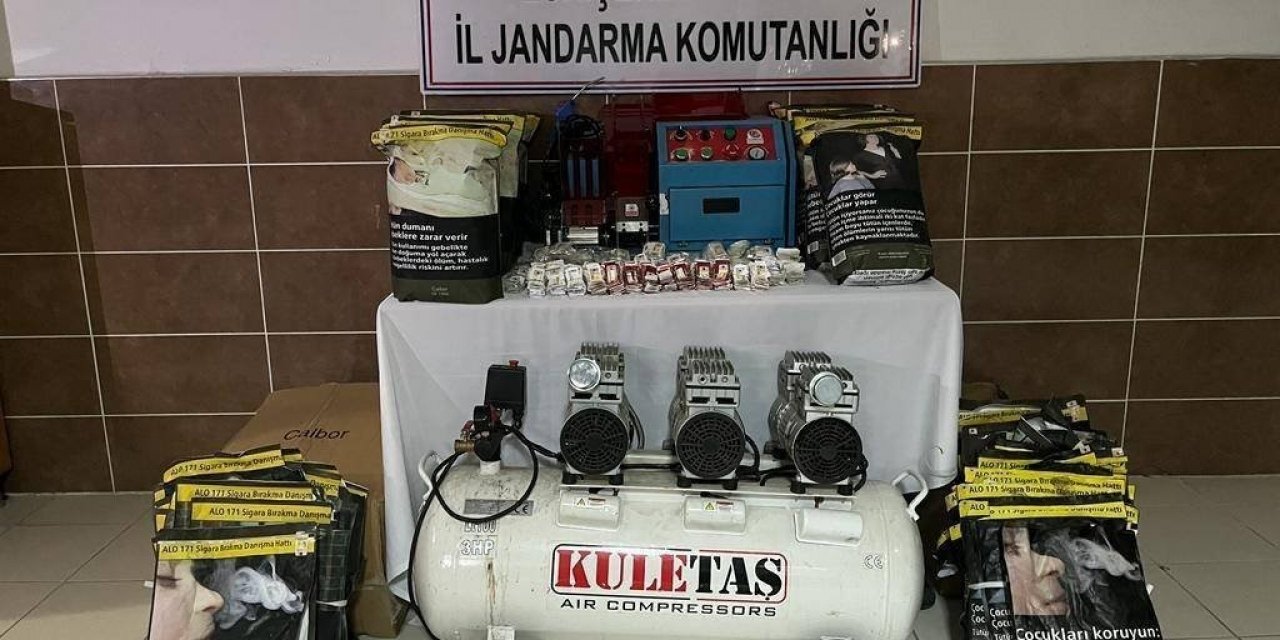 Eskişehir’de jandarma 11 kilogram kaçak tütün ele geçirdi