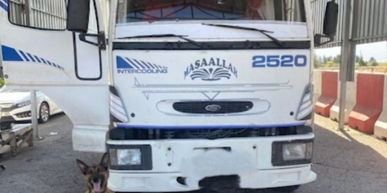 Osmaniye’de durdurulan tırda uyuşturucu madde ele geçirildi