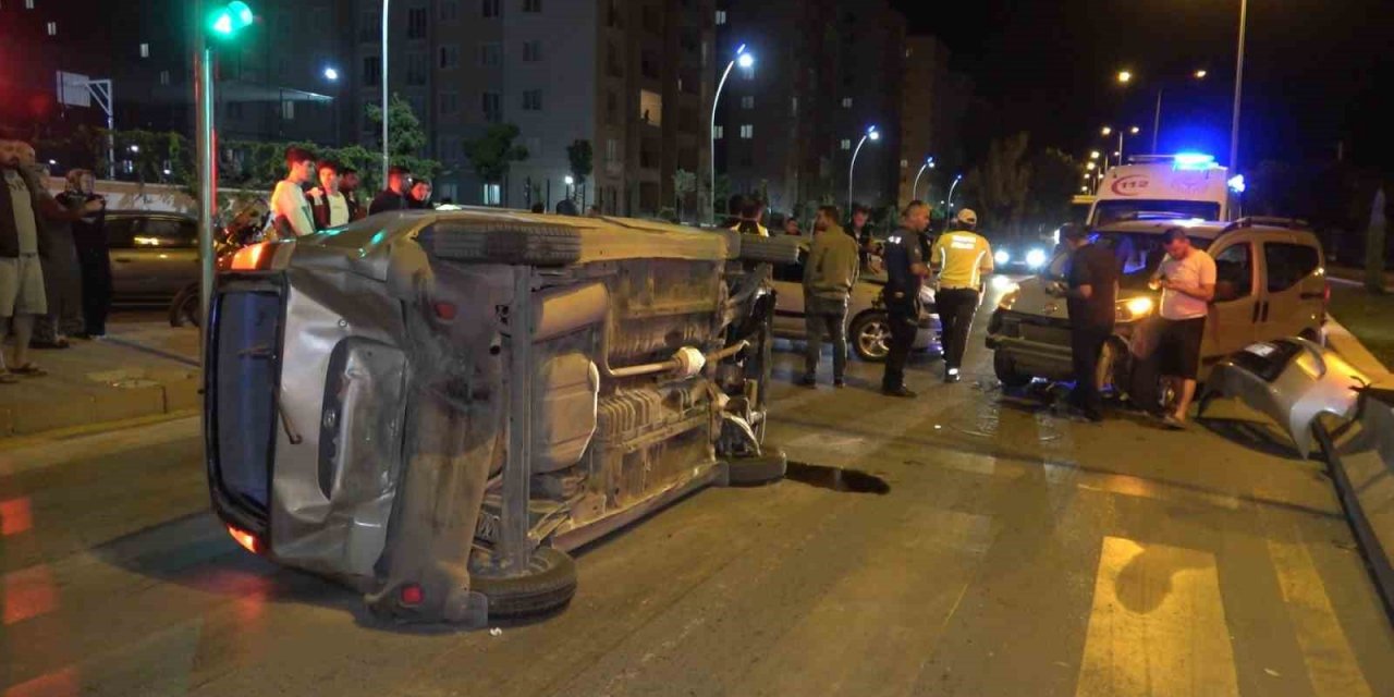 Kırıkkale’de kaza sonrası ortalık savaş alanına döndü