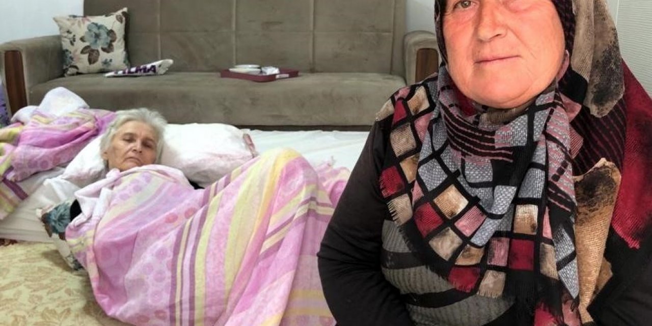Yatalak Sayide teyzenin imdadını Başkan Alinur Aktaş duydu