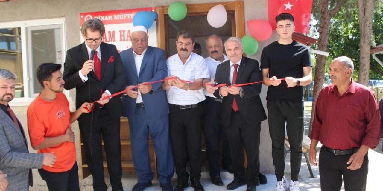 Dinar’da İmam Hatip Camii Kur’an kursu açıldı