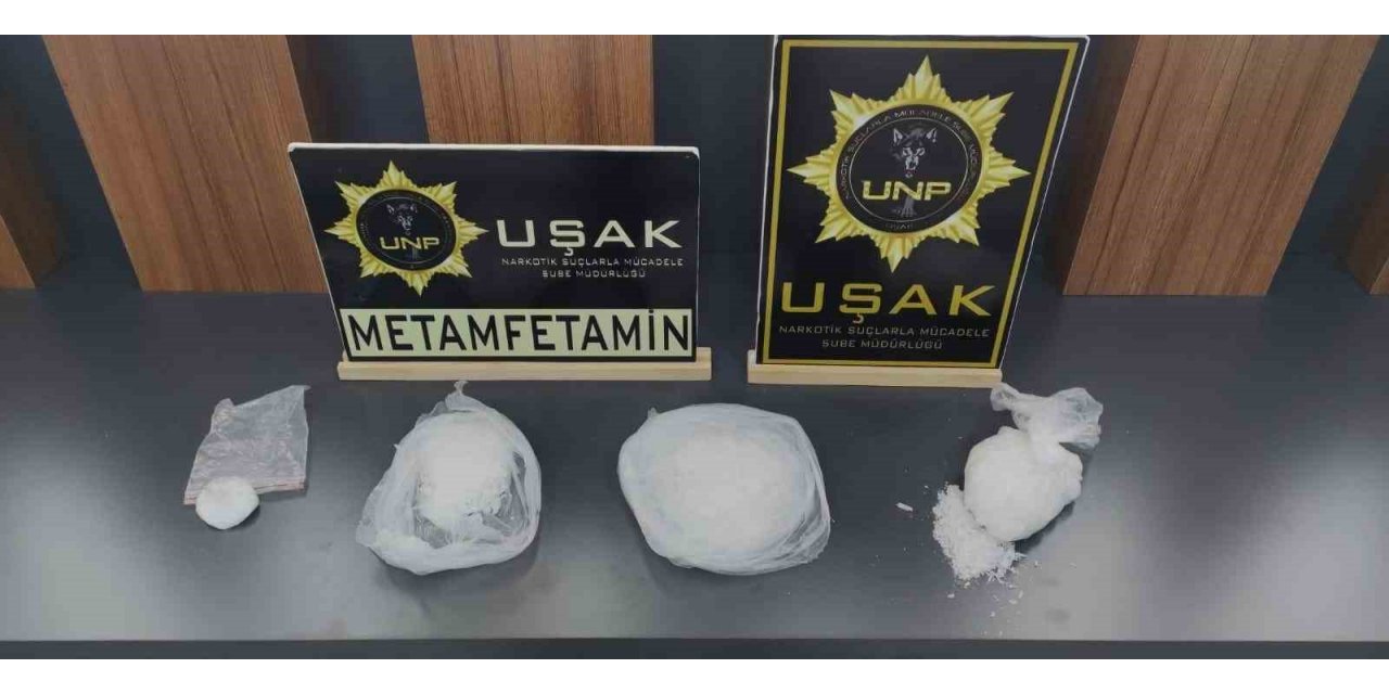 Uşak’ta uyuşturucu operasyonu: 1 gözaltı