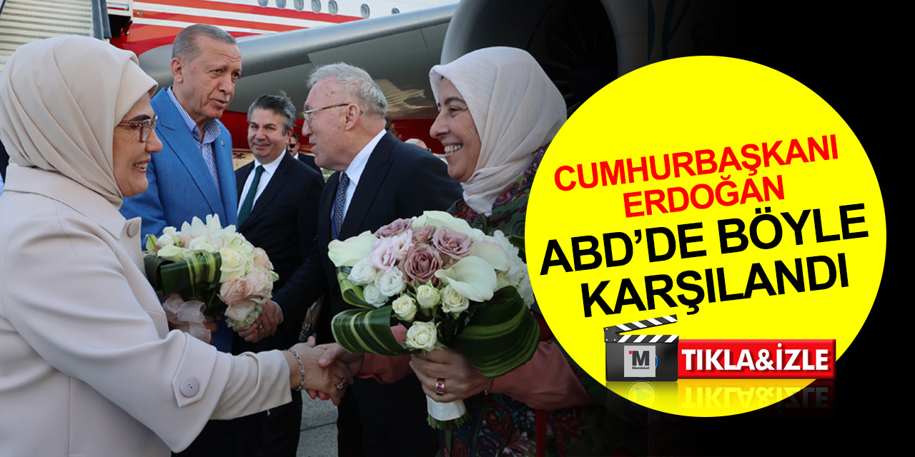 Cumhurbaşkanı Erdoğan'a Türkevi’nde coşkulu karşılama