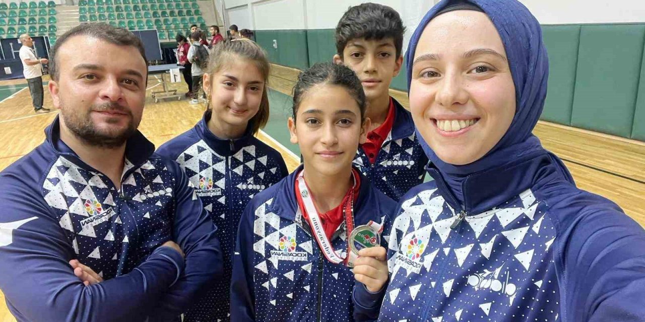 Kocasinan’ın sporcusu Kahraman, Türkiye ikincisi oldu