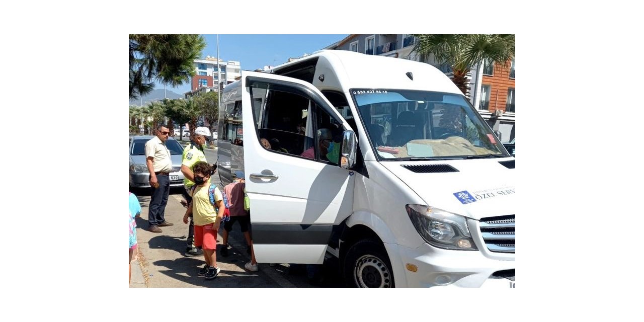 Aydın’da ilk haftada 924 okul servisi denetlendi