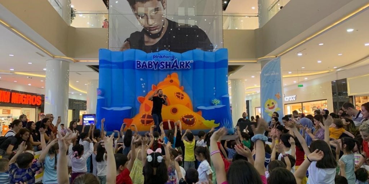 Mardian Mall çocukları Baby Shark ile buluşturuyor
