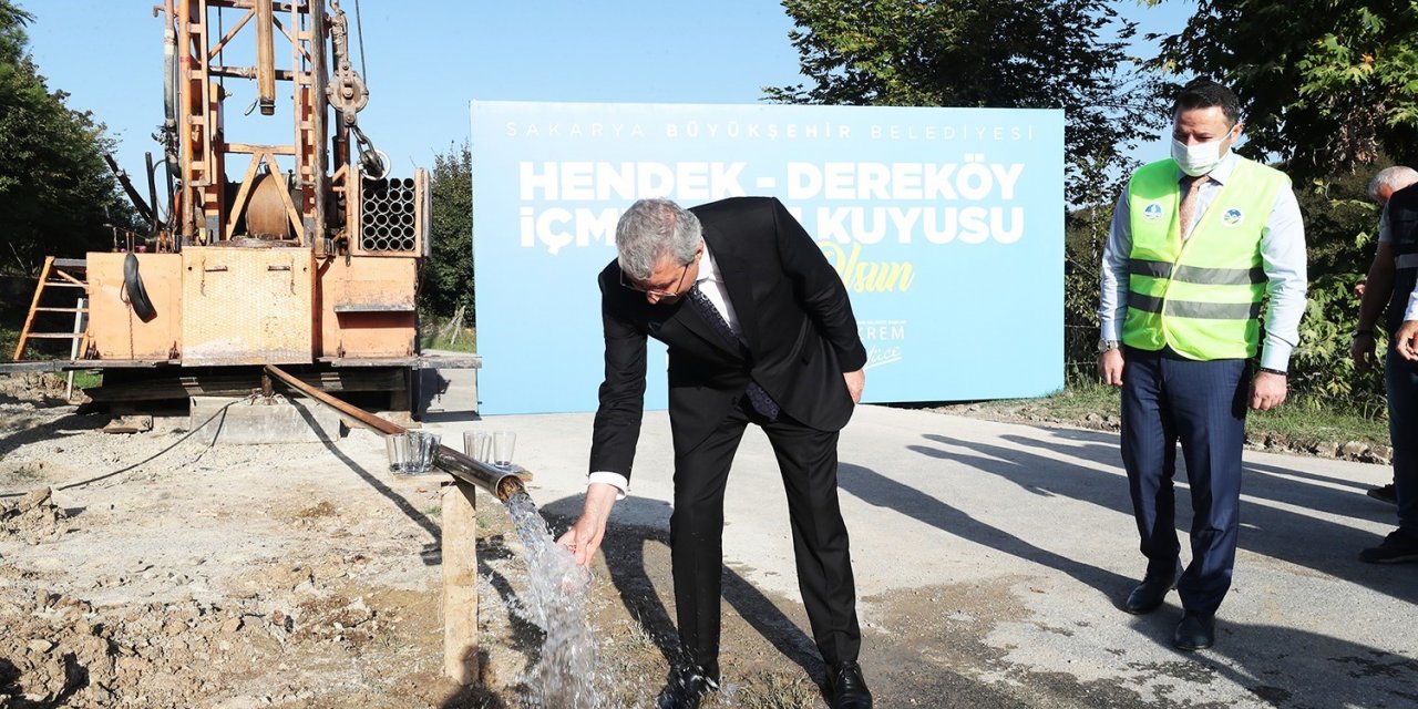 Başkan Yüce: “10 ilçemizde 25 farklı su kaynağı bulduk”