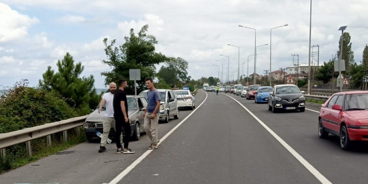 Ordu’da zincirleme trafik kazası: 4 yaralı
