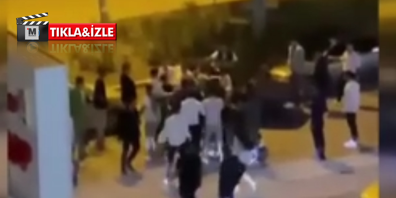 Ankara’da düğün çıkışı kavga! O anlar kamerada