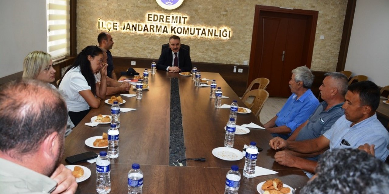 Kaymakam Odabaş, muhtar buluşmalarına devam ediyor