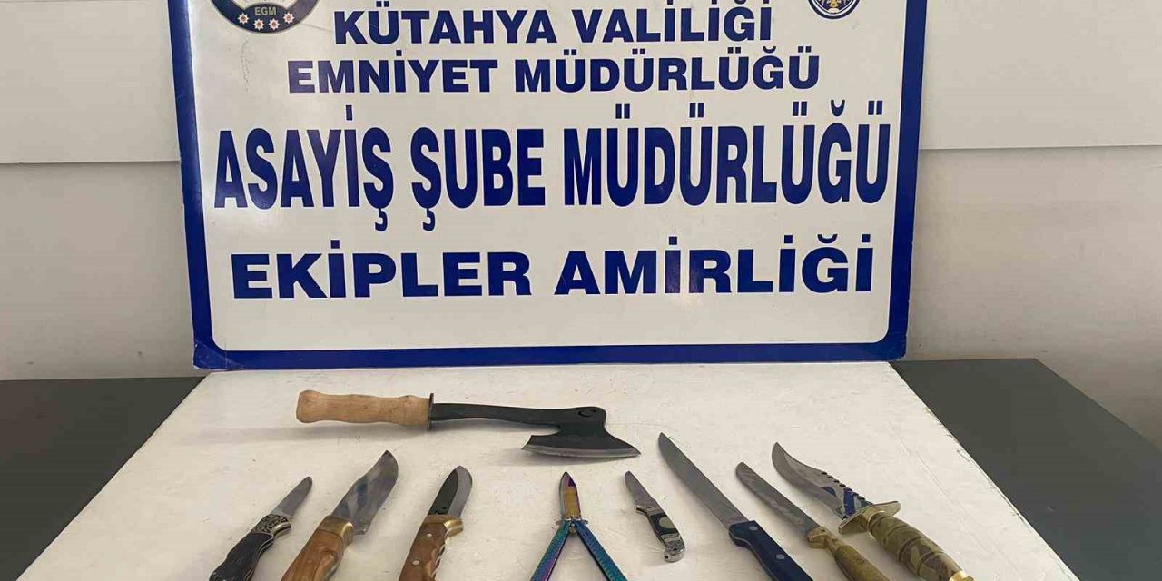 Kütahya’da polisin ’Şok Asayiş Uygulaması’