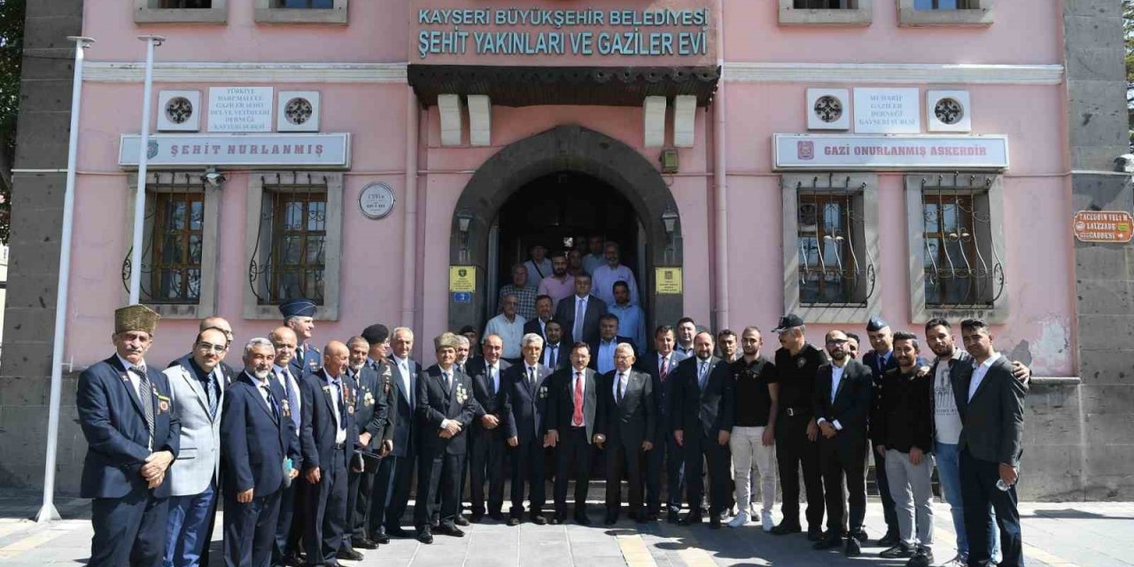 Başkan Büyükkılıç’tan Gaziler Günü mesajı