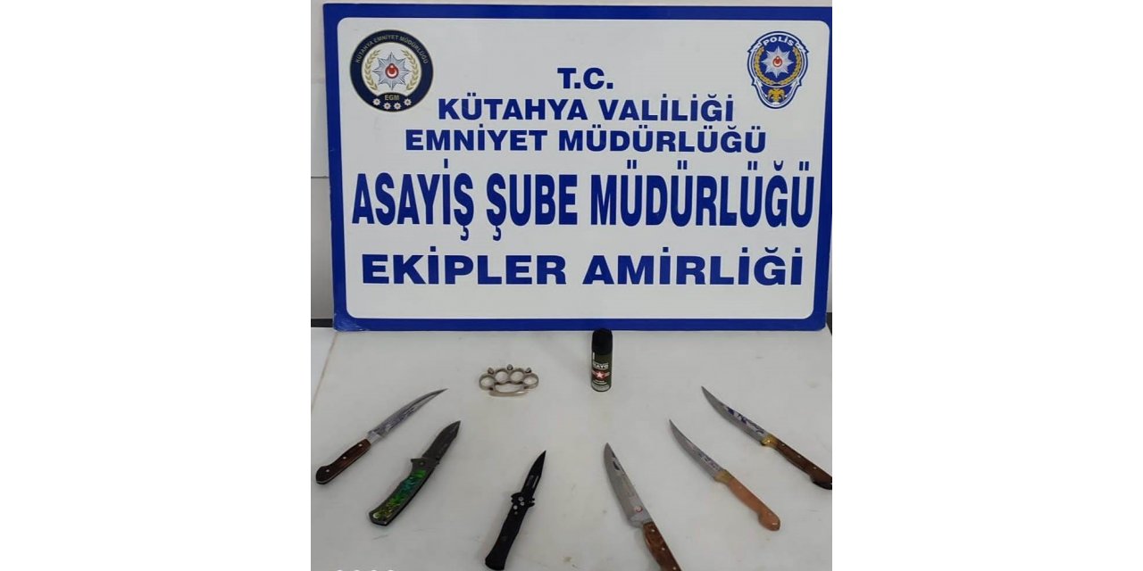 Kütahya’da polisin “Dar Bölge” uygulaması