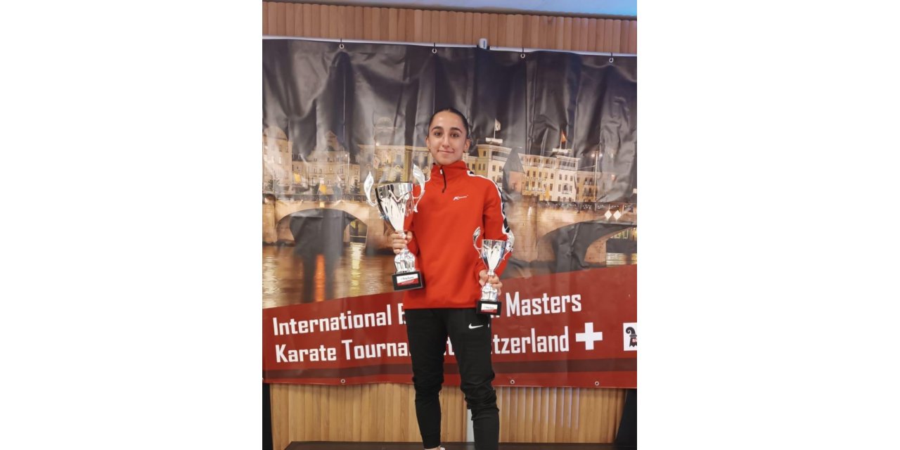 Büyükşehir sporcusu uluslararası turnuvadan iki madalyayla döndü