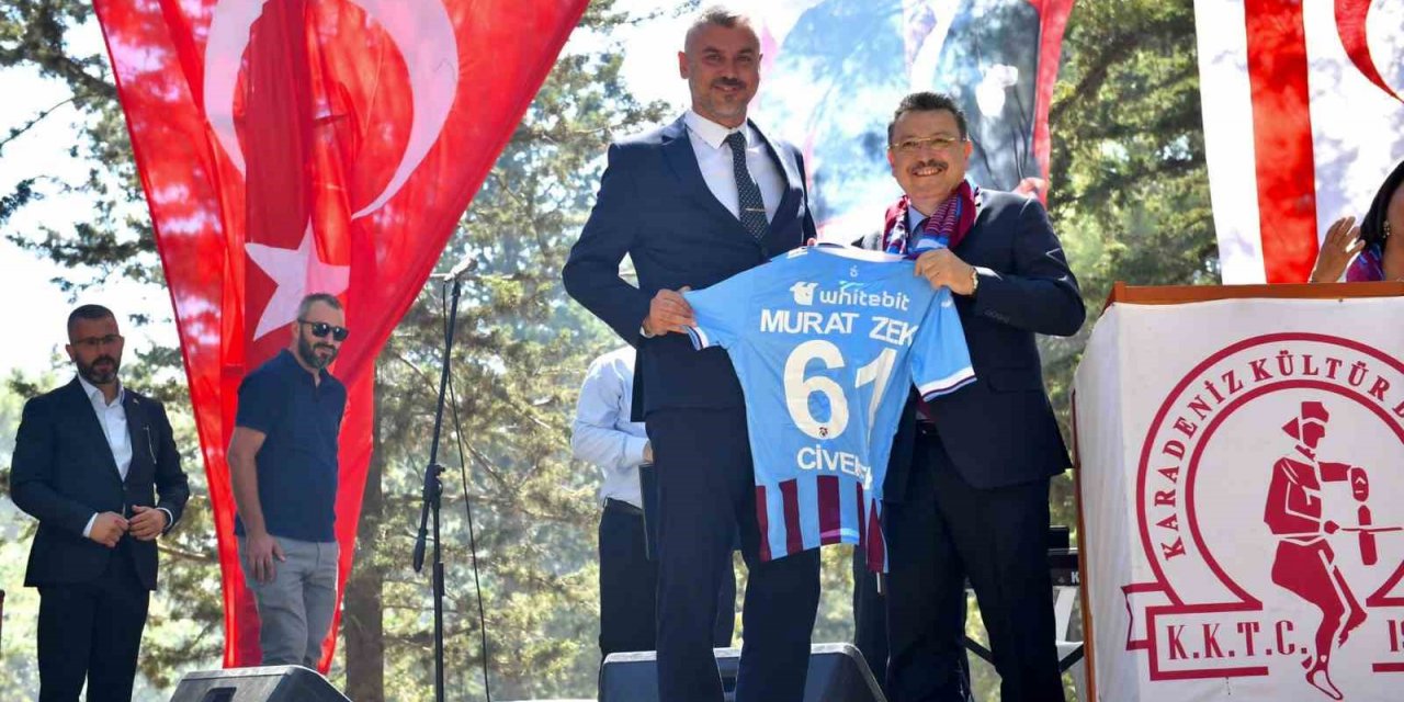 Ortahisar Belediyesi KKTC’deki Trabzonlular’ın festival coşkusuna ortak oldu