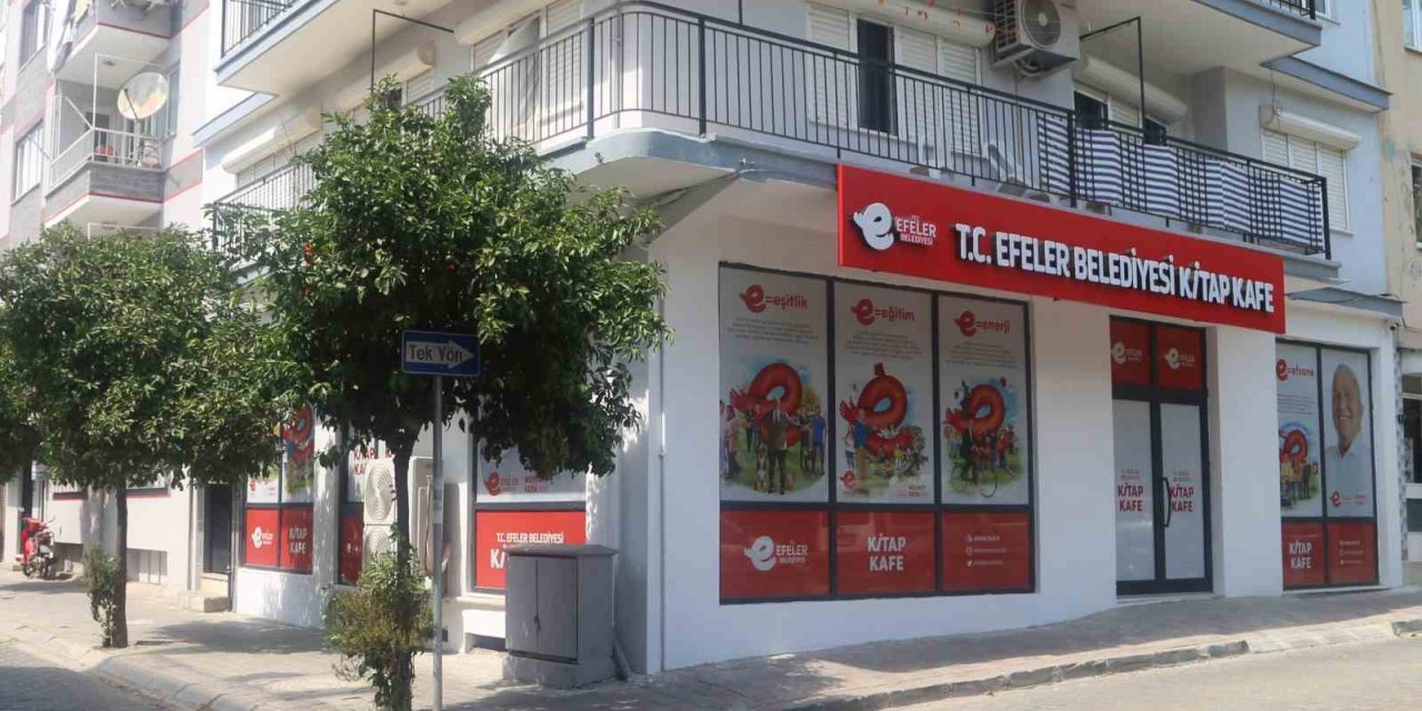 Efeler Belediyesi 12’nci Kitap Kafe’yi hizmete açıyor