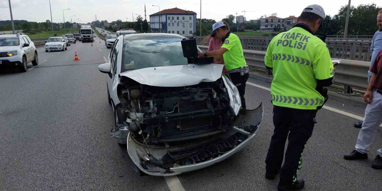 Samsun’da zincirleme kaza