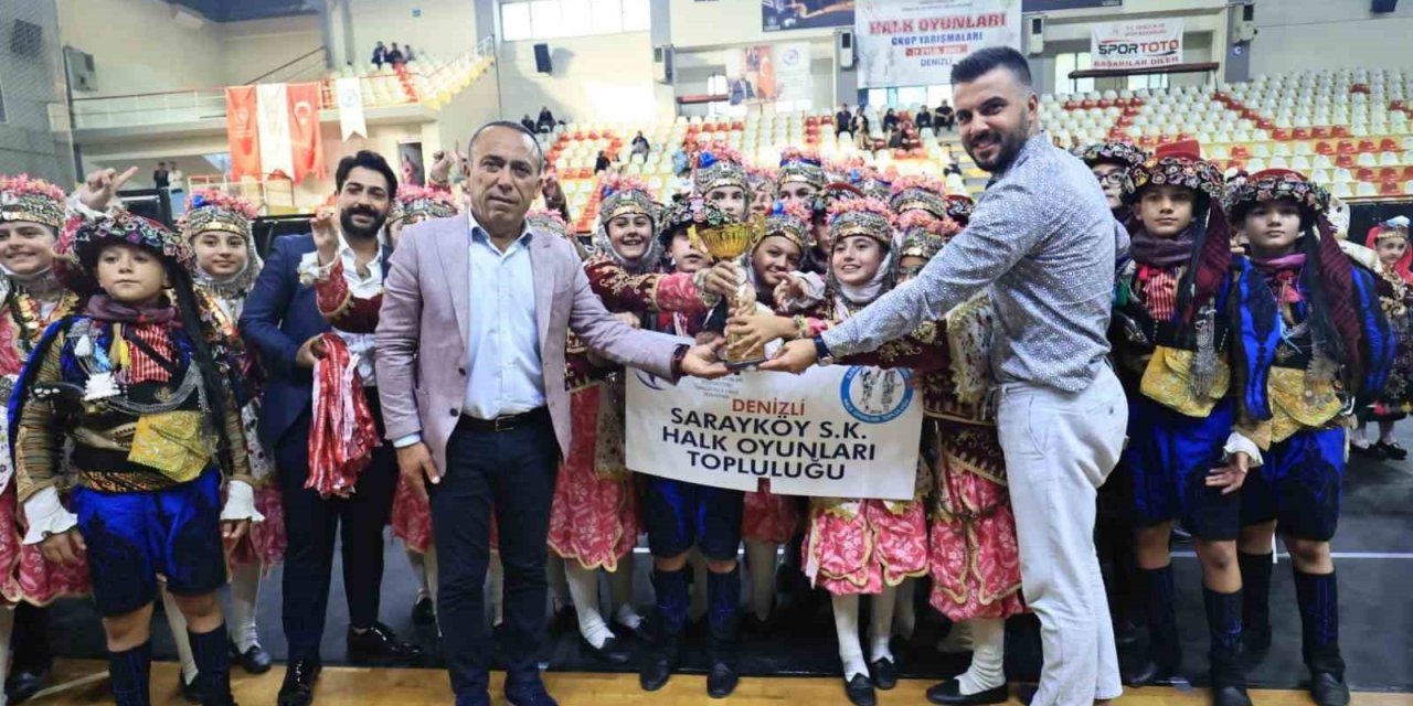 Halk Oyunları Grup Yarışması, Denizli’de tamamlandı