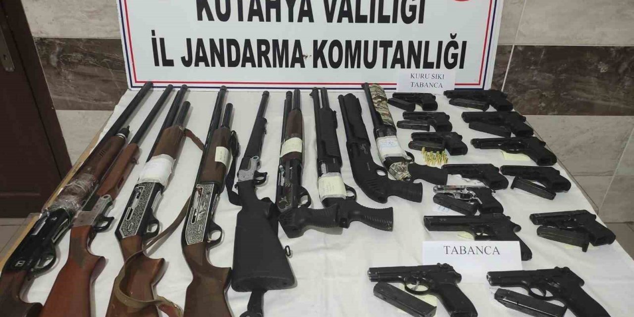 Kütahya’da köydeki asker eğlencesinde cephanelik çıktı