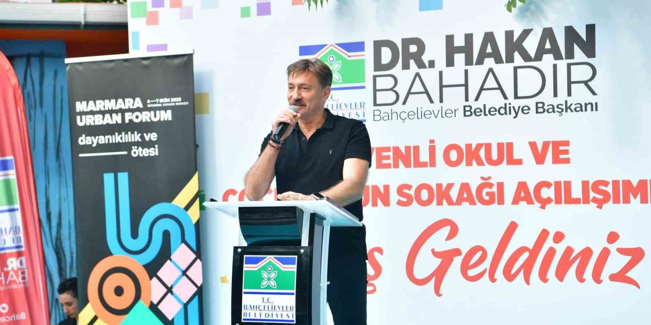 Bahçelievler’de çocuklar için oyun sokağı açıldı