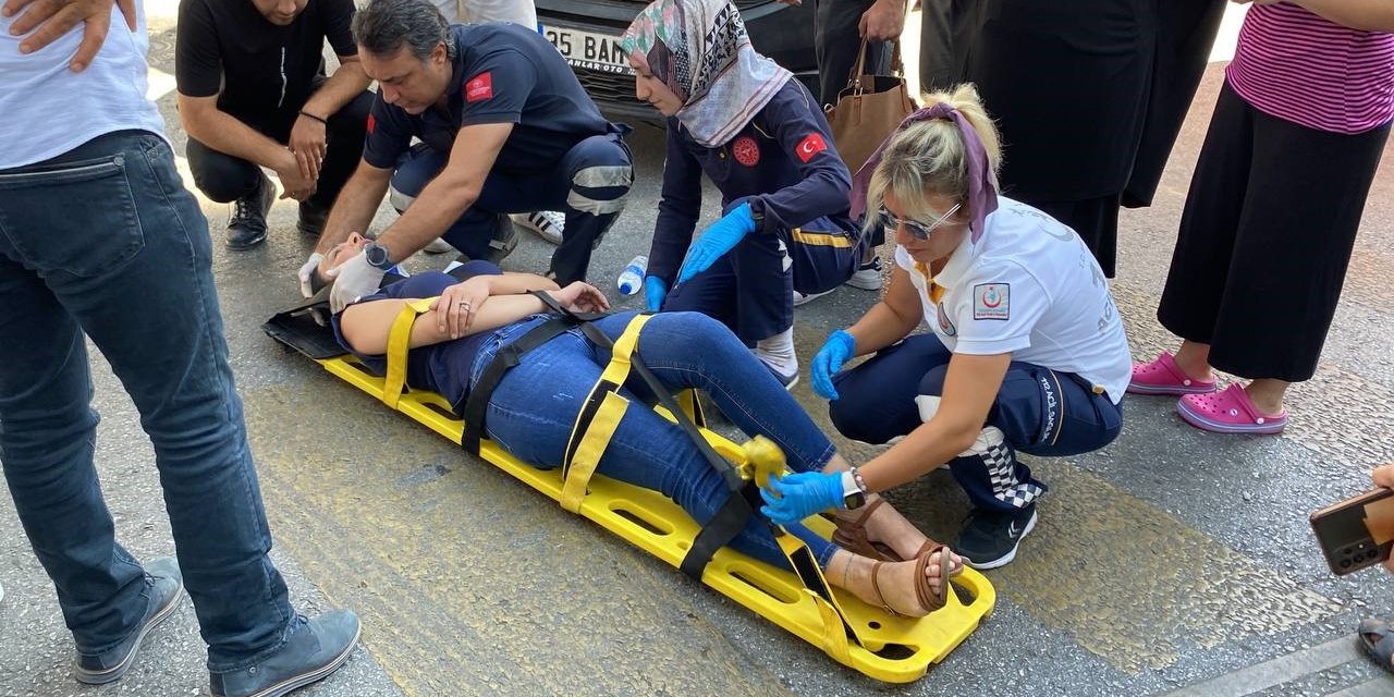 Aydın’da trafik kazası: 1 yaralı