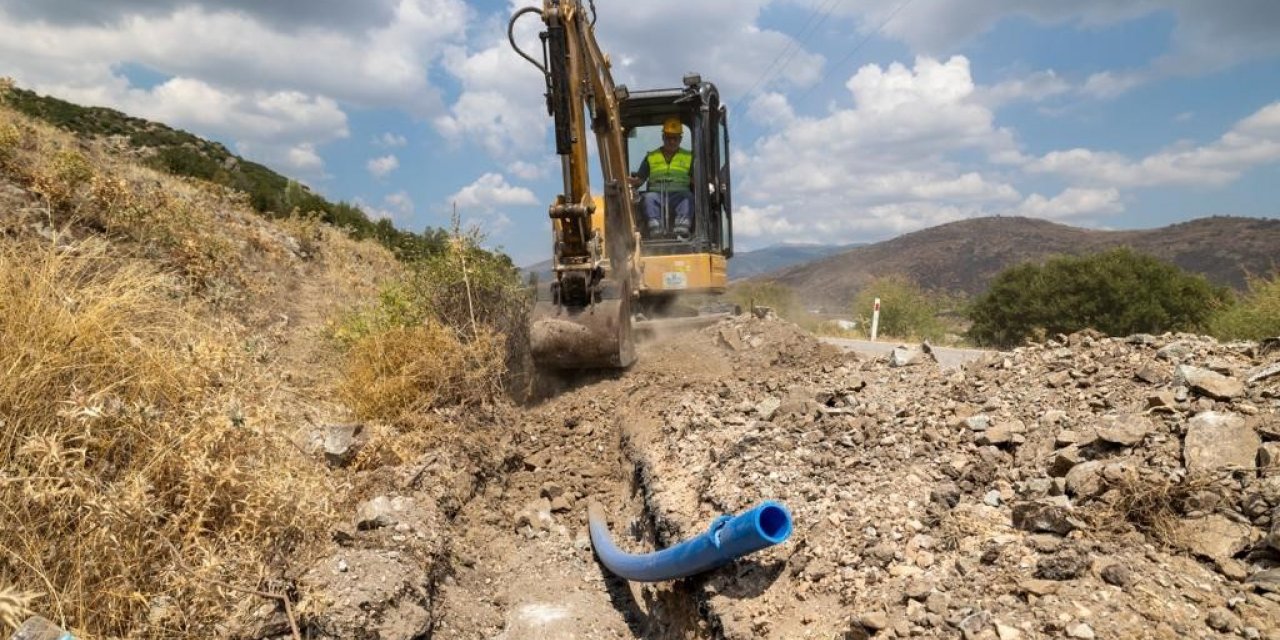 İZSU, Karagöl’ün suyunu Emiralem’e taşıyor